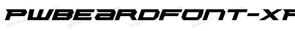 Pwbeardfont-XRYj字体转换 Pwbeardfont-XRYj字体转换