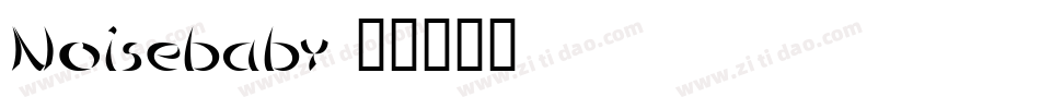 Noisebaby字体转换