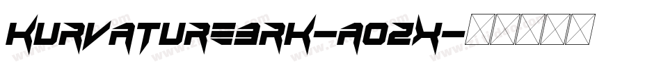 KurvatureBrk-aOzx字体转换