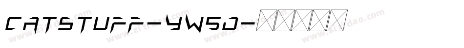 Catstuff-yw5d字体转换