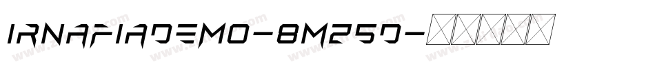 IrnafiaDemo-8MZ5D字体转换