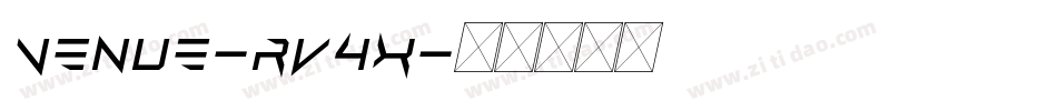 Venue-rv4x字体转换