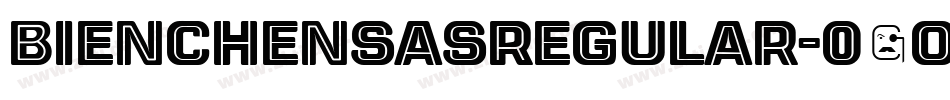BienchensasRegular-06o4字体转换