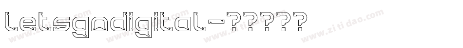 letsgodigital字体转换