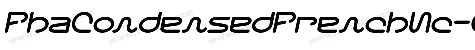 FhaCondensedFrenchNc-O2n3字体转换