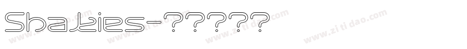 Shakies字体转换