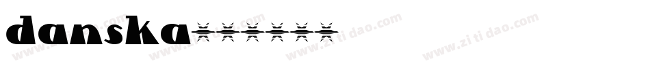 Danska字体转换