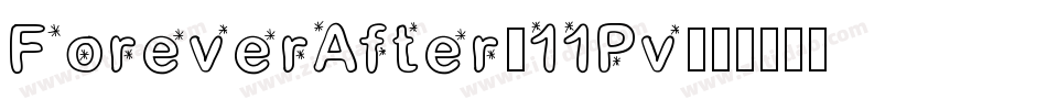 ForeverAfter-11Pv字体转换