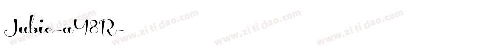 Jubie-aY8R字体转换