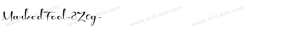 MarkedFool-8Z0g字体转换