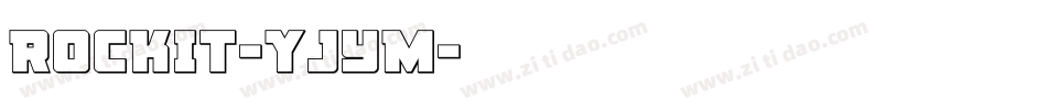 RockIt-yjYm字体转换