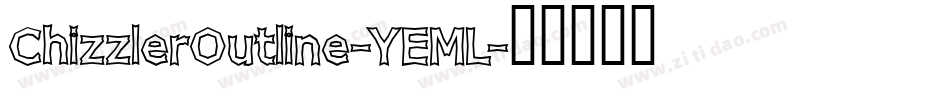 ChizzlerOutline-YEML字体转换