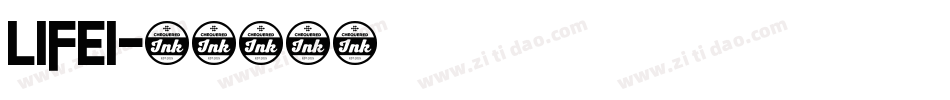 LIFEI字体转换