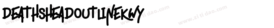 DeathsheadOutline-K77Wy字体转换