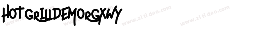 Hotgrilldemo-rgxWy字体转换