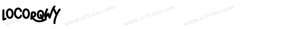 Loco-rqWy字体转换 Loco-rqWy字体转换