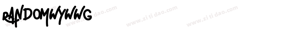 Random14-WyWwG字体转换
