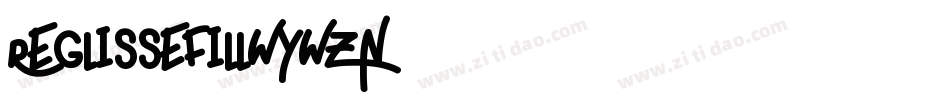 ReglisseFill-WyWzn字体转换