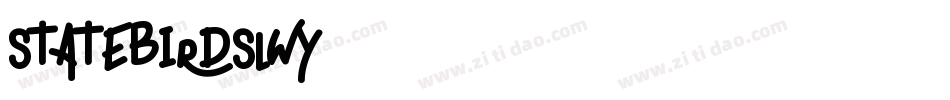 Statebirds-l9Wy字体转换