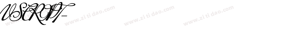 VSCRIPT字体转换