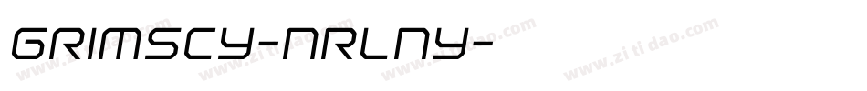 Grimscy-nRLnY字体转换