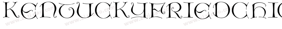Kentuckyfriedchickenfont-vA3A字体转换