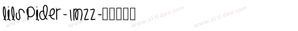 Lilspider-1mZZ字体转换
