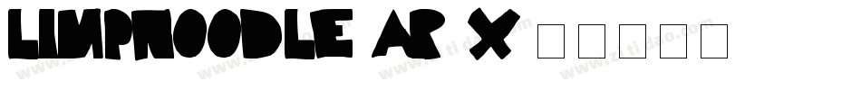 LimpNoodle-AR2x字体转换