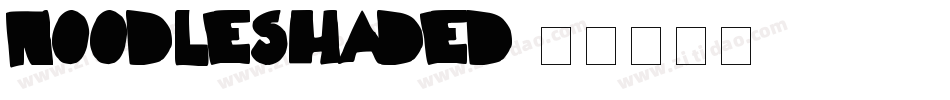 NoodleShaded字体转换