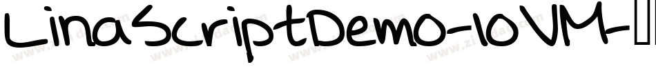 LinaScriptDemo-1oVM字体转换