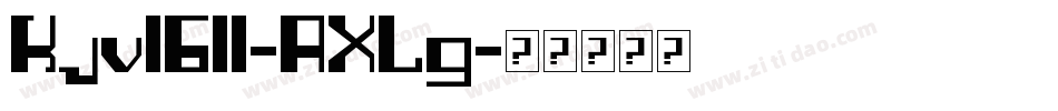 Kjv1611-AXLg字体转换