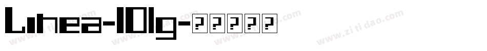 Linea-10lg字体转换