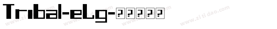 Tribal-eLg字体转换