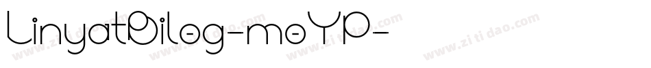 LinyatBilog-moYP字体转换