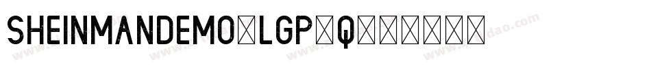 SheinmanDemo-lgP7q字体转换