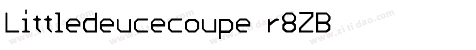 Littledeucecoupe-r8ZB字体转换