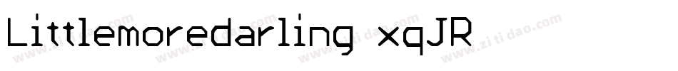 Littlemoredarling-xqJR字体转换