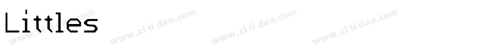 Littles字体转换