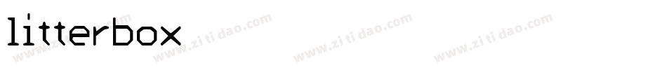 litterbox字体转换