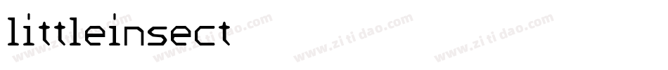 littleinsect字体转换