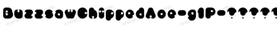 BuzzsawChippedAoe-g1P字体转换