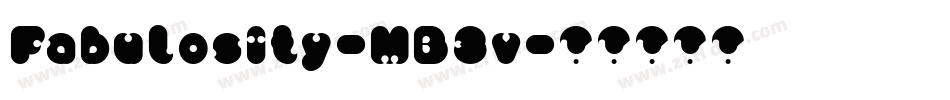 Fabulosity-MB3v字体转换