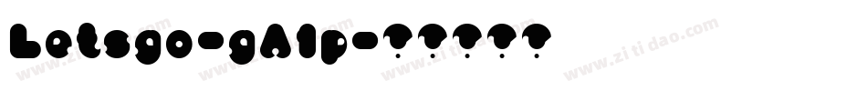 Letsgo-gA1p字体转换