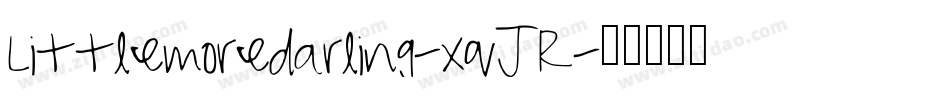Littlemoredarling-xqJR字体转换