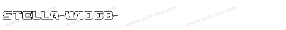 Stella-w1oG8字体转换