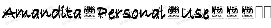 Amandita-Personal-Use-2字体转换