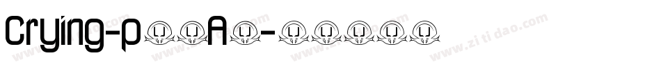 Crying-p79A1字体转换