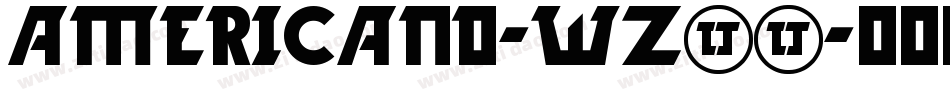 Americano-wZ93字体转换