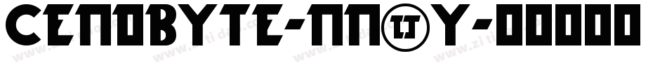 Cenobyte-nn2Y字体转换 Cenobyte-nn2Y字体转换