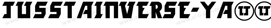 JusstaInverse-ya93字体转换